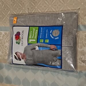 Fruit of the Loom Men's Thermal Henley